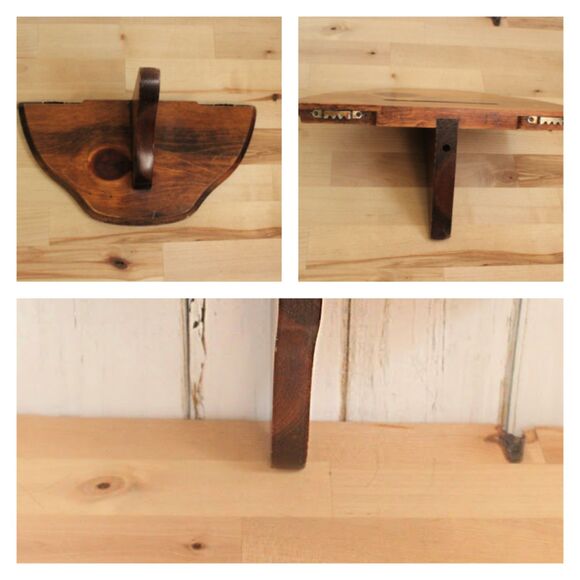 Small Wood Plate Shelf - Picture 2 of 2